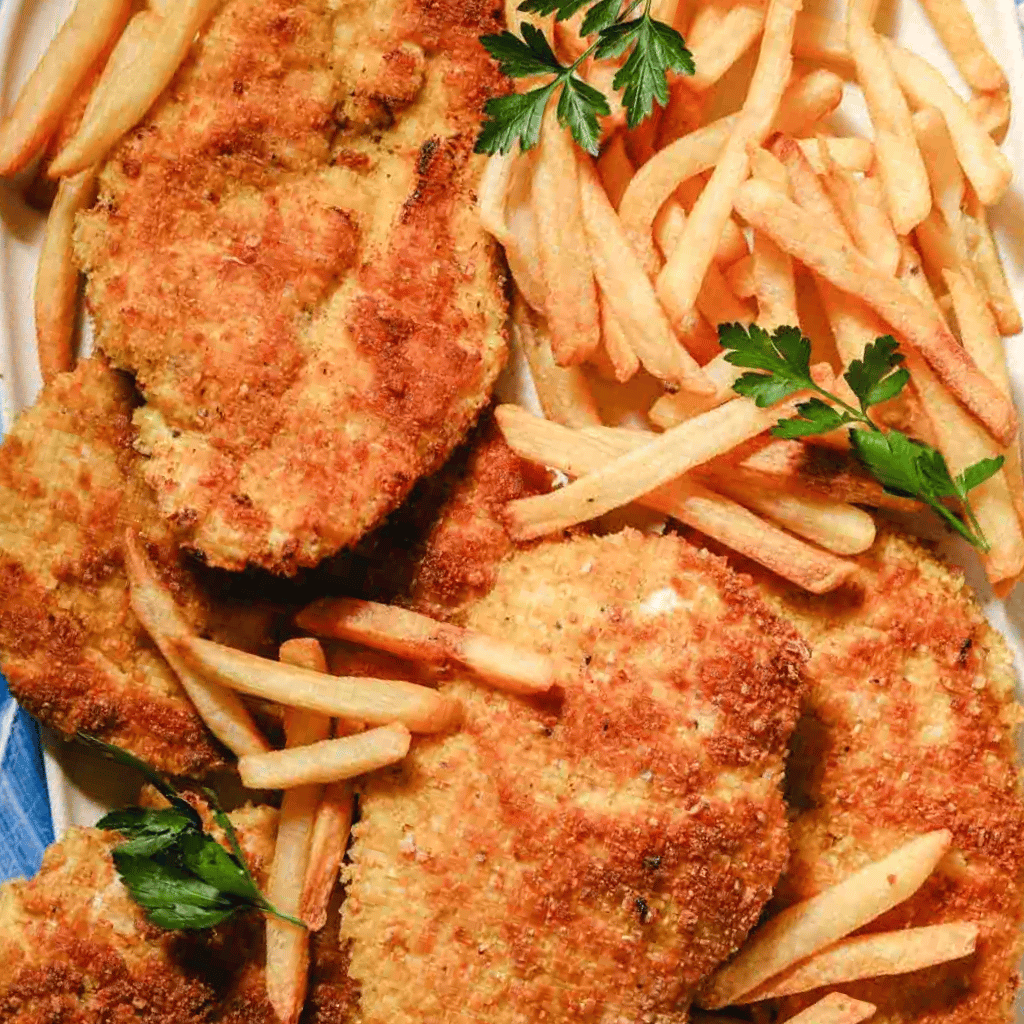escalope chicken tray